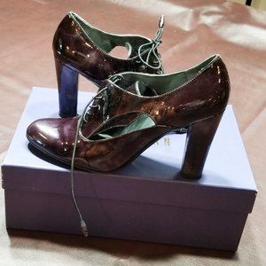 Stewart Weitzman Patent Leather Shooties